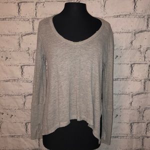 Trunk LTD Thermal Oversized Top w/ raw edges